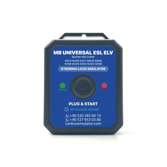 Mercedes-Benz Sprinter / Vito / Crafter Universal ESL ELV Direksiyon Kilidi Emülatörü